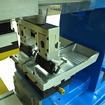 2 красочный напольный пневматический станок тампонной печати TIC-183SD ( PWM2SDL ) с 2-поз.шатлом