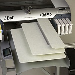 Комплект рабочих печатных столов для цифрового струйного принтера печати на футболках, банданах, рекламной одежде, майках и трикотажном крое водными чернилами DuPont Artistri